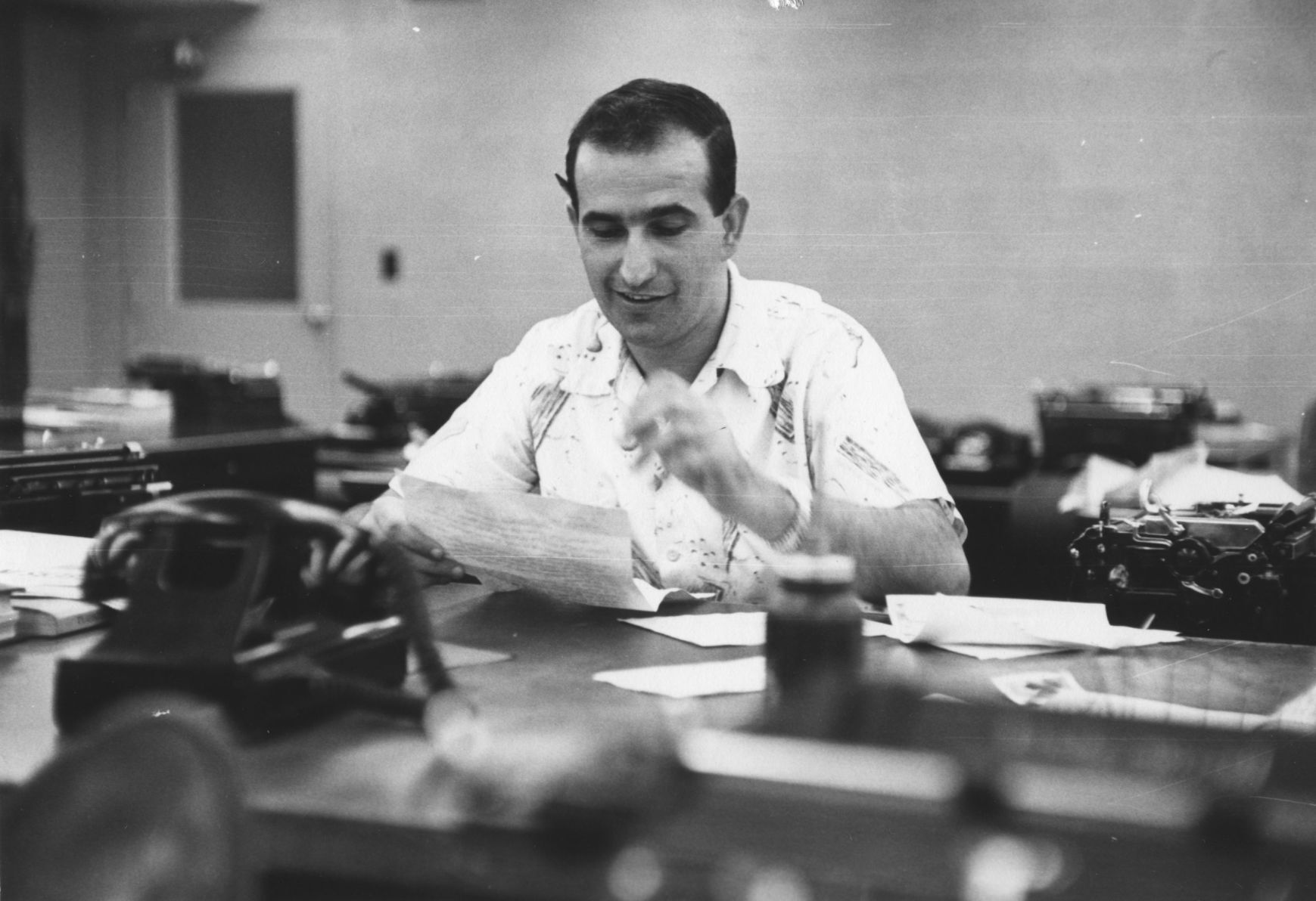 Tucson Citizen newsroom, 1954